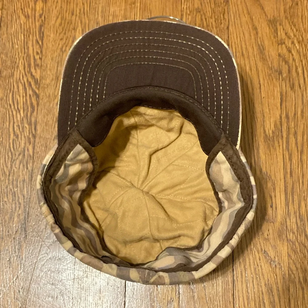 Vtg CABELA’S CAMO TRAPPER CAP